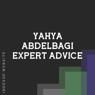 Yahya Abdelbagi Expert Advice | Indexof