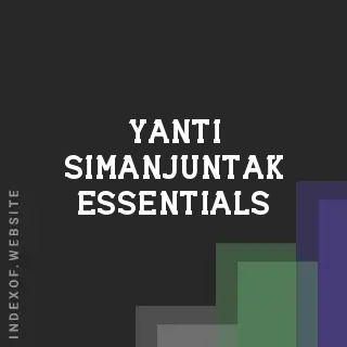 Yanti Simanjuntak Essentials | Indexof
