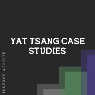 Yat Tsang Case Studies | Indexof