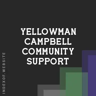 Yellowman Campbell Community Support | Indexof
