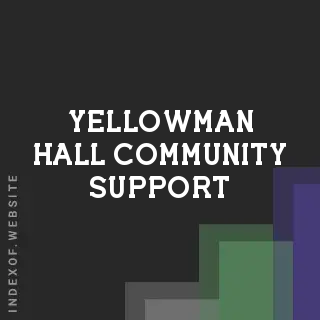 Yellowman Hall Community Support | Indexof