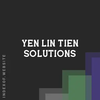 Yen-lin Tien Solutions | Indexof