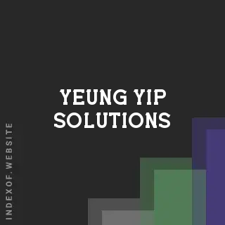 Yeung Yip Solutions | Indexof