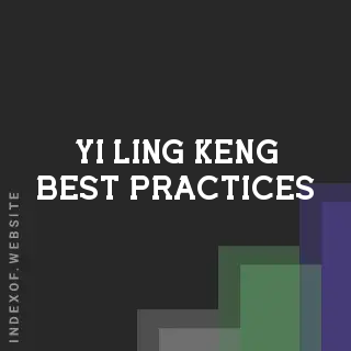 Yi-ling Keng Best Practices | Indexof