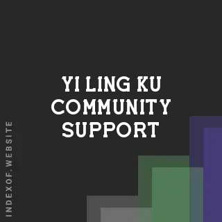 Yi-ling Ku Community Support | Indexof