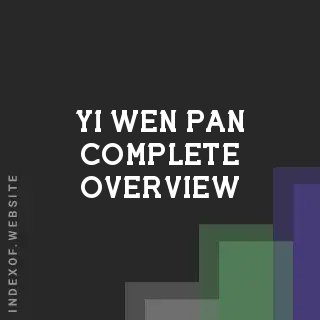 Yi-wen Pan Complete Overview | Indexof