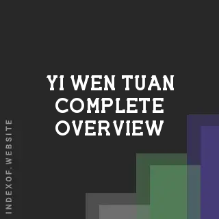 Yi-wen Tuan Complete Overview | Indexof