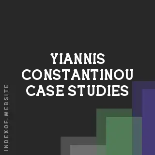 Yiannis Constantinou Case Studies | Indexof