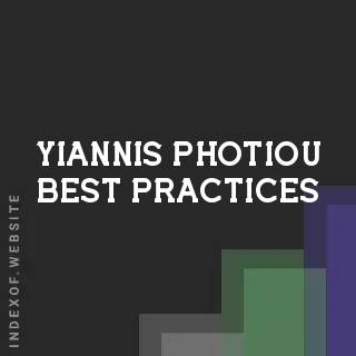 Yiannis Photiou Best Practices | Indexof