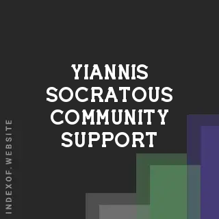 Yiannis Socratous Community Support | Indexof