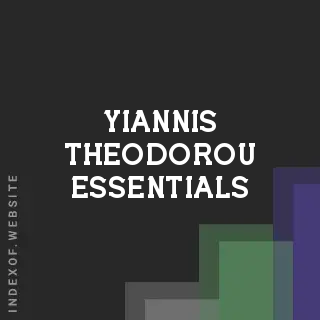 Yiannis Theodorou Essentials | Indexof
