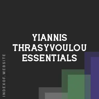 Yiannis Thrasyvoulou Essentials | Indexof