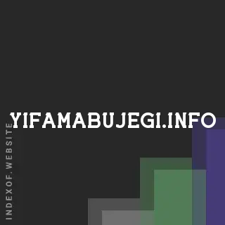 yifamabujegi.info by Edoardo Sanna site -  Indexof