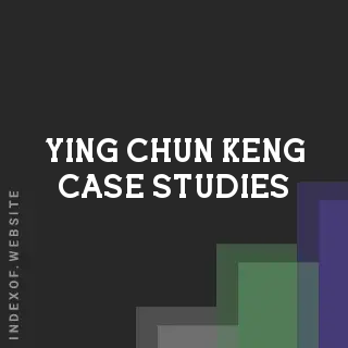Ying-chun Keng Case Studies | Indexof