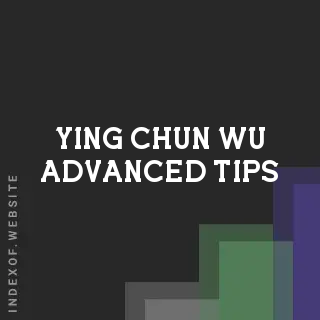 Ying-chun Wu Advanced Tips | Indexof