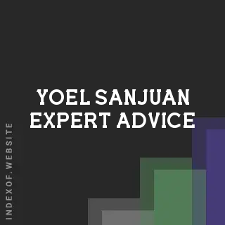 Yoel Sanjuan Expert Advice | Indexof