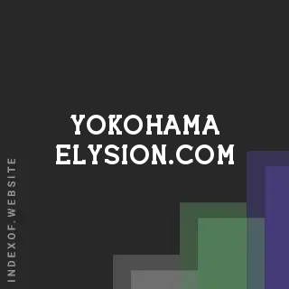 yokohama-elysion.com by Pinyo Thongdi site -  Indexof