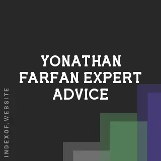 Yonathan Farfan Expert Advice | Indexof