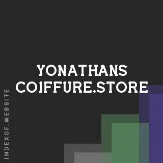 yonathans-coiffure.store by Reyansh Sharma site -  Indexof