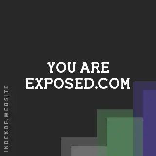you-are-exposed.com by Victoria Escudero site -  Indexof
