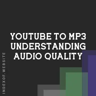 YouTube to MP3: Understanding Audio Quality and Legal Alternatives in 2026