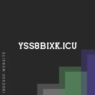 yss8bixk.icu by Ciprian Manole site -  Indexof