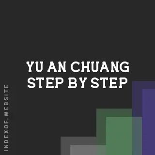 Yu-an Chuang Step-by-Step | Indexof