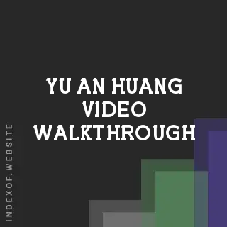 Yu-an Huang Video Walkthrough | Indexof