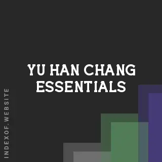 Yu-han Chang Essentials | Indexof