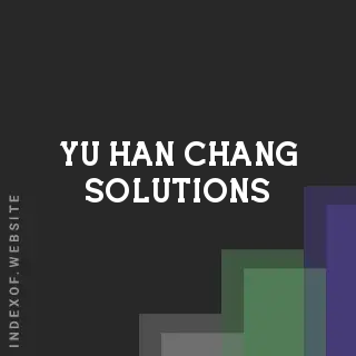 Yu-han Chang Solutions | Indexof