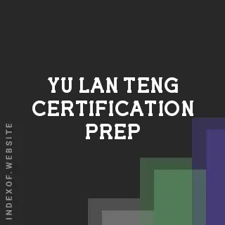 Yu-lan Teng Certification Prep | Indexof