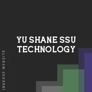 Yu-shane Ssu Technology | Indexof