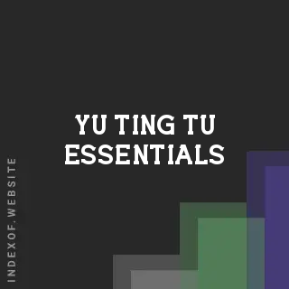 Yu-ting Tu Essentials | Indexof