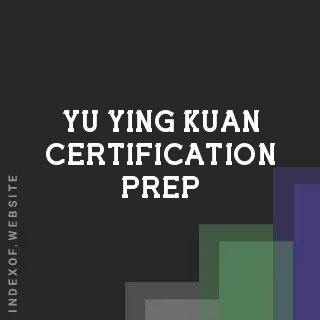 Yu-ying Kuan Certification Prep | Indexof