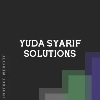Yuda Syarif Solutions | Indexof