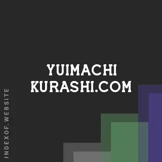 yuimachi-kurashi.com by Jojo Del Rosario site -  Indexof