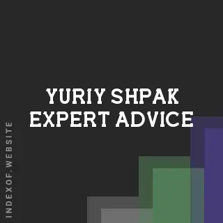 Yuriy Shpak Expert Advice | Indexof