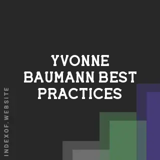 Yvonne Baumann Best Practices | Indexof