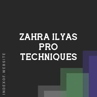Zahra Ilyas Pro Techniques | Indexof