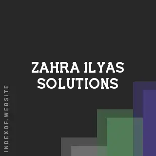 Zahra Ilyas Solutions | Indexof