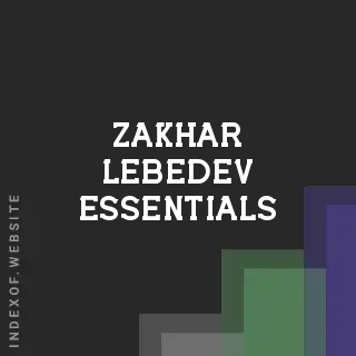 Zakhar Lebedev Essentials | Indexof