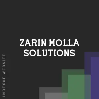 Zarin Molla Solutions | Indexof