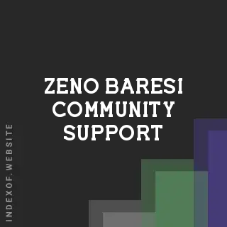 Zeno Baresi Community Support | Indexof