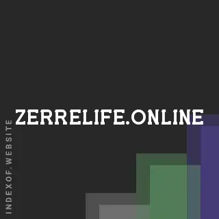 zerrelife.online by Felix Lund site -  Indexof