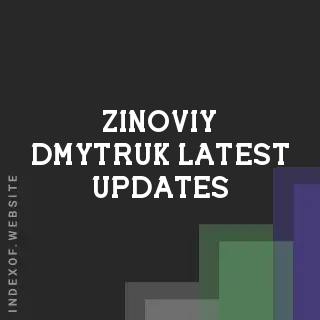Zinoviy Dmytruk Latest Updates | Indexof