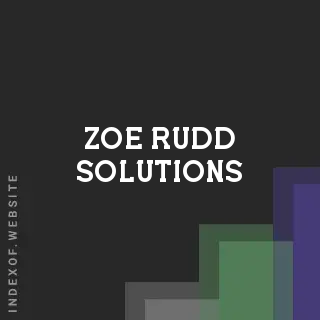 Zoe Rudd Solutions | Indexof