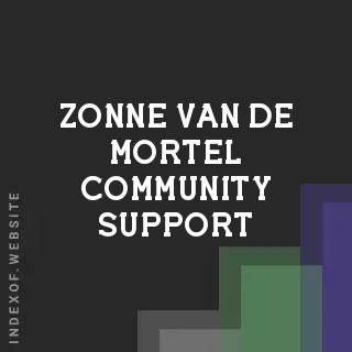 Zonne van de Mortel Community Support | Indexof