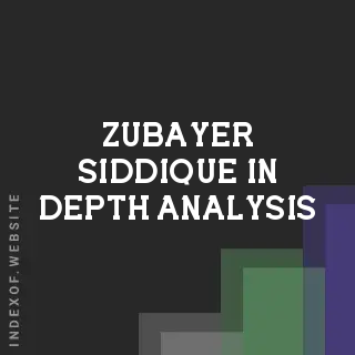 Zubayer Siddique In-Depth Analysis | Indexof